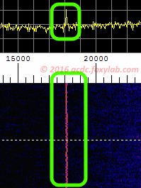 VLF сигнал 18 кГц