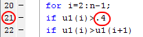 импульс со счетчика Гейгера + MATLAB