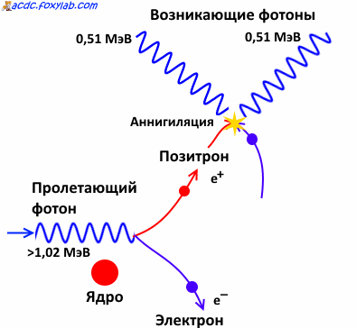 образование электронно-позитронных пар