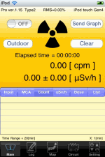 Pocket Geiger Counter App